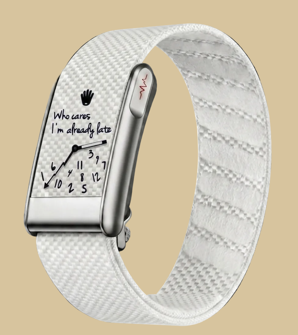 Armband (Who cares i am already....) schwarz