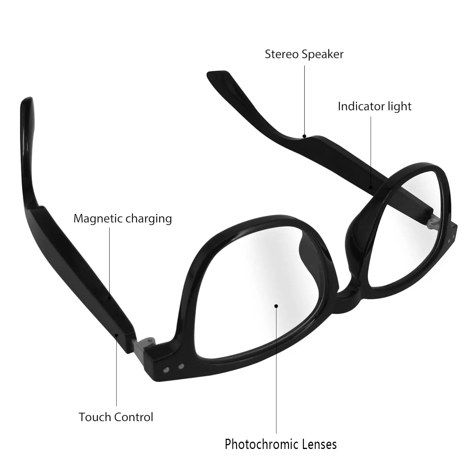 Smart audio glasses