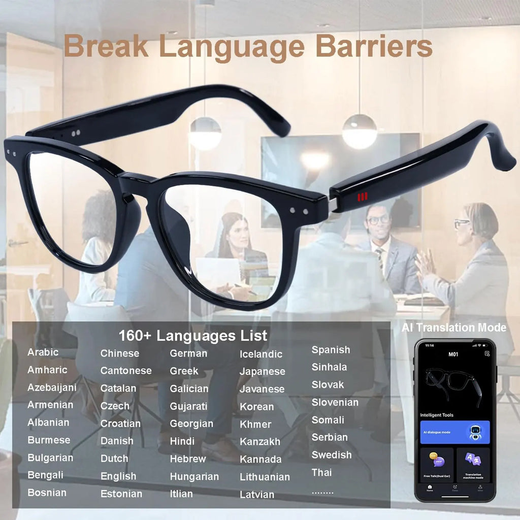 Smart audio glasses